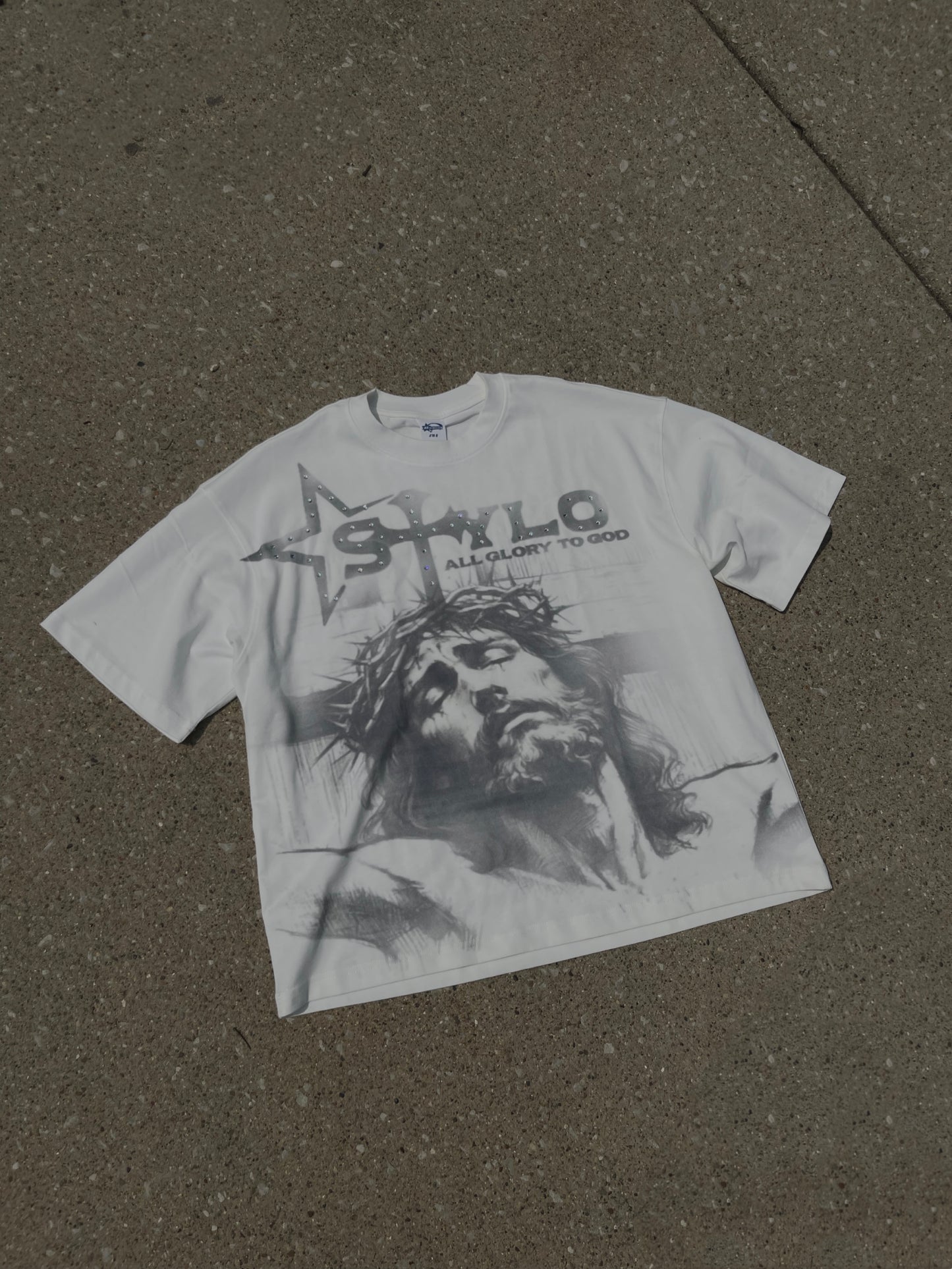 Stylo “Jesus piece “tee